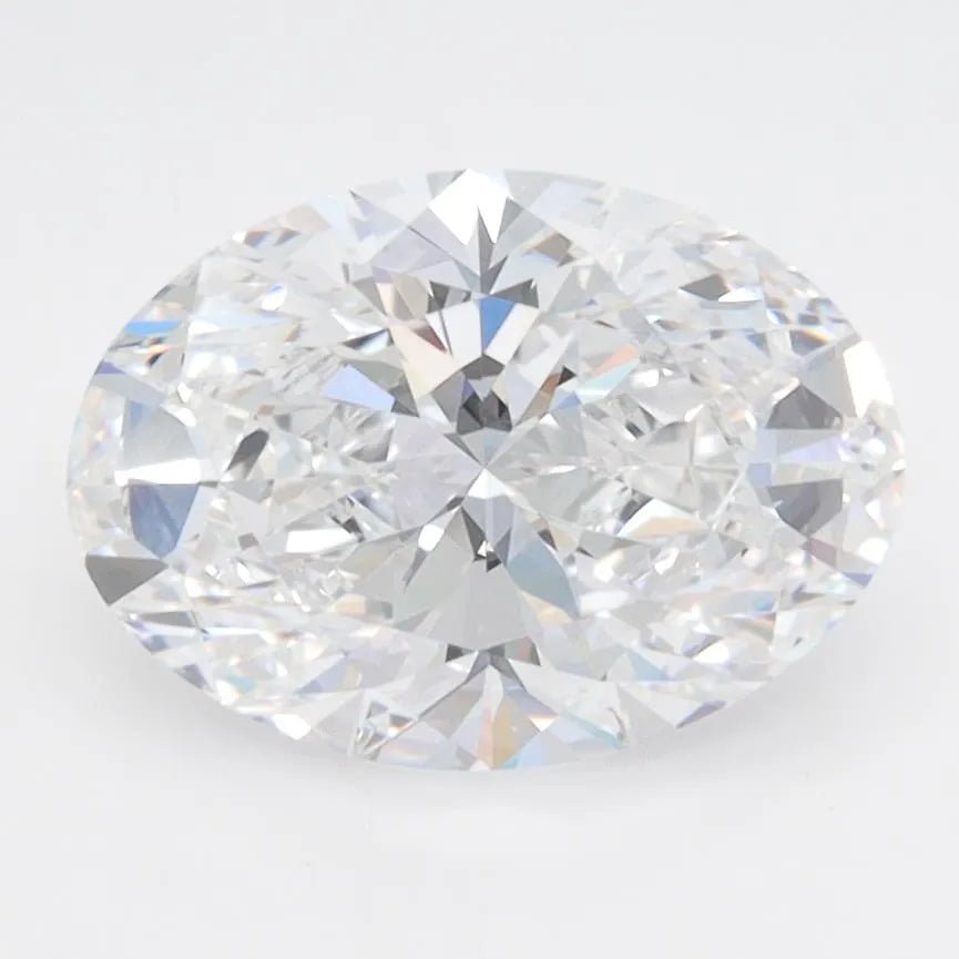 2.27ct Oval Lab Grown Diamond (Colour D, Clarity VVS2, GIA Certified) - Jewelry by Cleo