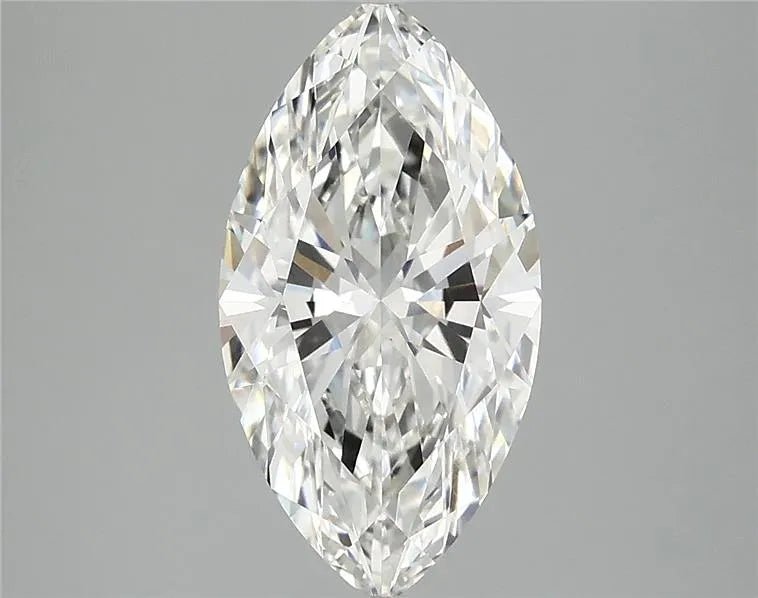 2.28ct Marquise Lab Grown Diamond (Colour G, Clarity VVS2, IGI Certified) - Jewelry by Cleo
