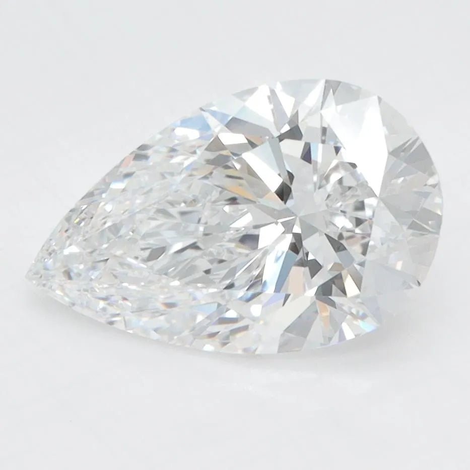 2.29ct Pear Lab Grown Diamond (Colour D, Clarity VVS1, IGI Certified) - Jewelry by Cleo