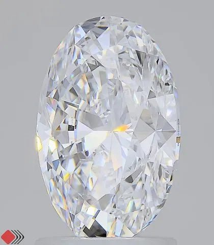 2.30ct Oval Lab Grown Diamond (Colour D, Clarity VVS1, IGI Certified) - Jewelry by Cleo