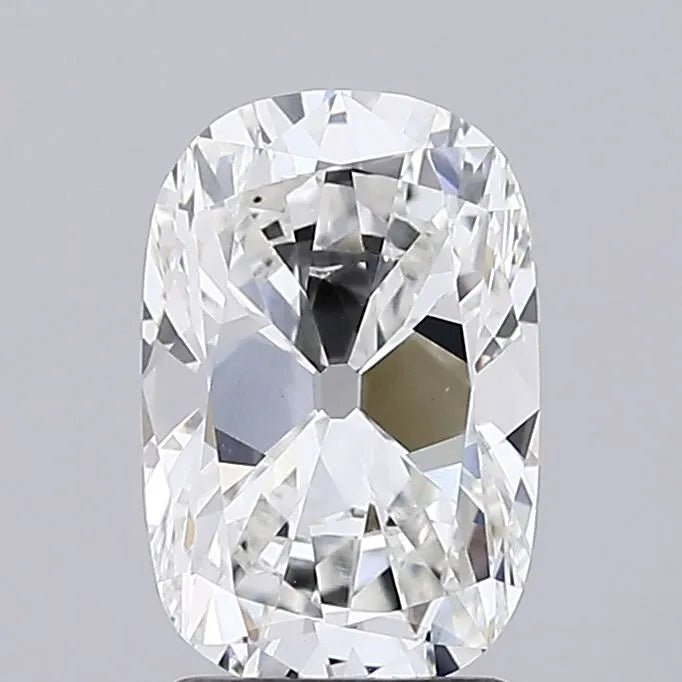 2.38ct Cushion brilliant Lab Grown Diamond (Colour F, Clarity VS1, IGI Certified) - Jewelry by Cleo