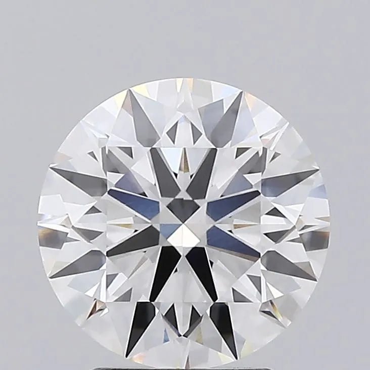 2.40ct Round Lab Grown Diamond (Colour G, Clarity VS2, Cut ID, IGI Certified) - Jewelry by Cleo
