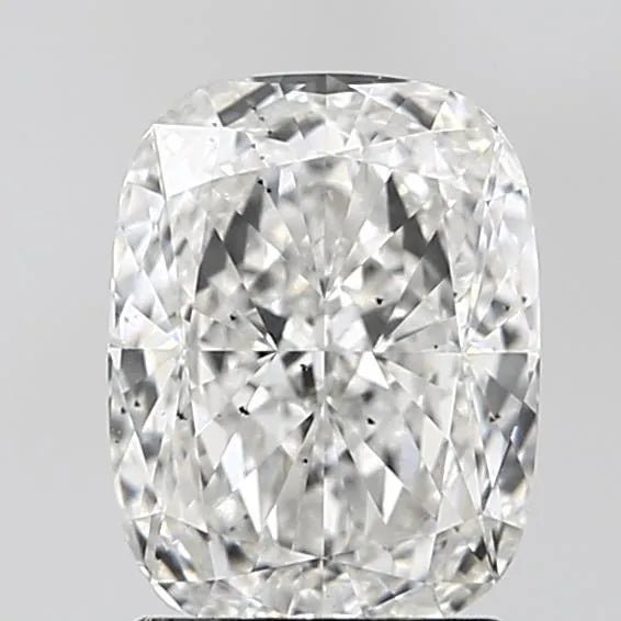 2.41ct Cushion modified Lab Grown Diamond (Colour E, Clarity SI1, IGI Certified) - Jewelry by Cleo