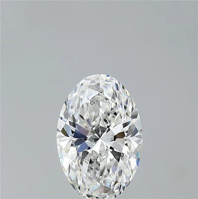 2.41ct Oval Lab Grown Diamond (Colour E, Clarity IF, IGI Certified) - Jewelry by Cleo