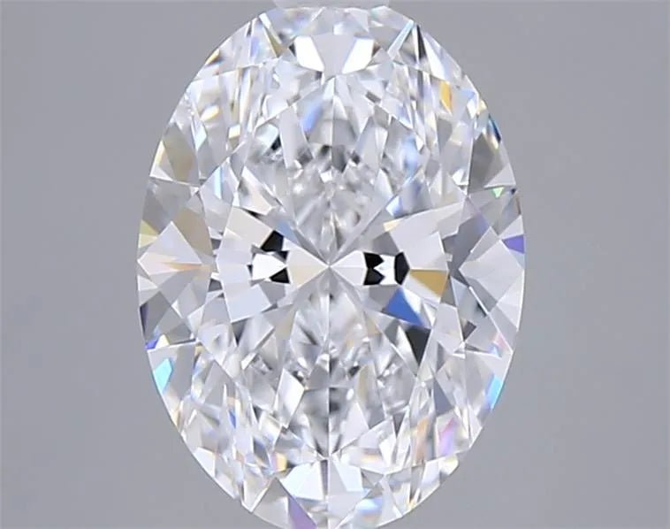 2.42ct Oval Lab Grown Diamond (Colour D, Clarity VS1, IGI Certified) - Jewelry by Cleo