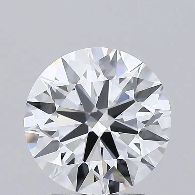 2.46ct Round Lab Grown Diamond (Colour F, Clarity IF, Cut ID, IGI Certified) - Jewelry by Cleo