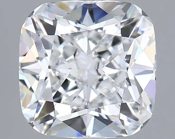 2.50ct Cushion brilliant Lab Grown Diamond (Colour E, Clarity VVS1, GIA Certified) - Jewelry by Cleo