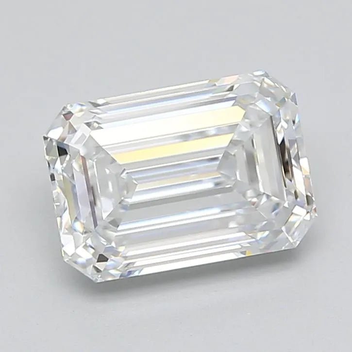 2.50ct Emerald Lab Grown Diamond (Colour D, Clarity VVS1, GIA Certified) - Jewelry by Cleo