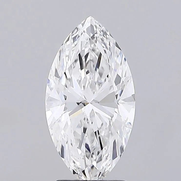 2.50ct Marquise Lab Grown Diamond (Colour E, Clarity VVS2, IGI Certified) - Jewelry by Cleo