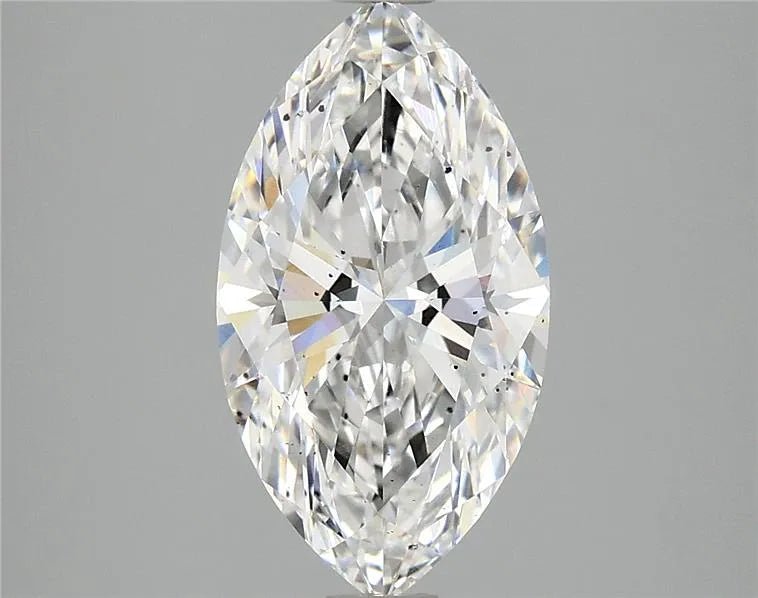 2.51ct Marquise Lab Grown Diamond (Colour E, Clarity SI1, IGI Certified) - Jewelry by Cleo