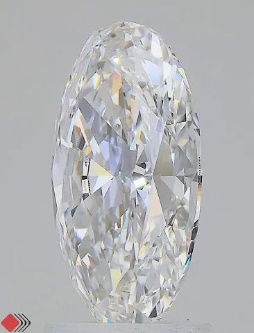 2.51ct Oval Lab Grown Diamond (Colour E, Clarity VVS2, IGI Certified) - Jewelry by Cleo