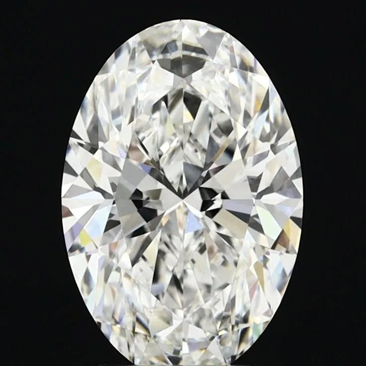 2.51ct Oval Lab Grown Diamond (Colour E, Clarity VVS2, IGI Certified) - Jewelry by Cleo