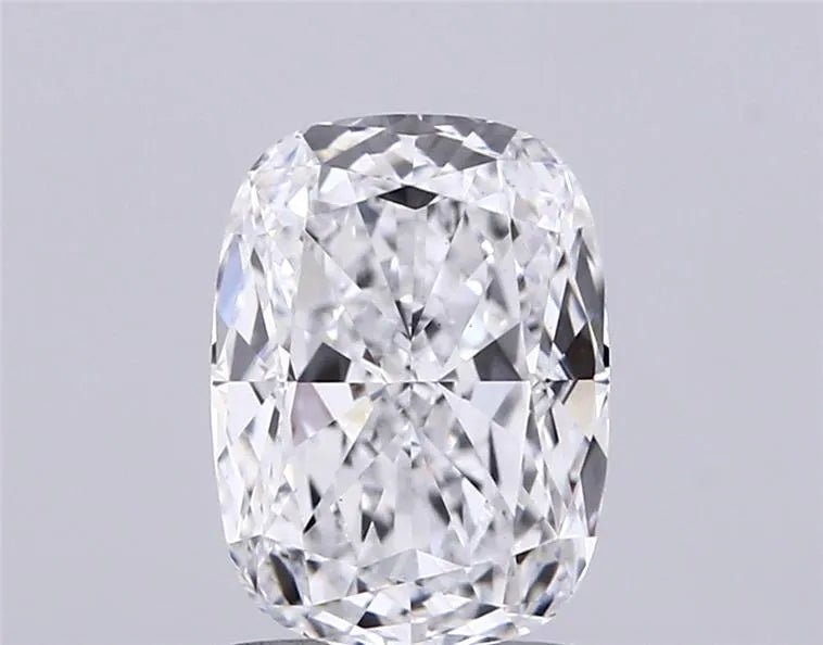 2.52ct Cushion modified Lab Grown Diamond (Colour D, Clarity VS1, IGI Certified) - Jewelry by Cleo