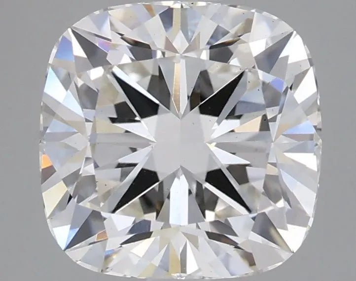 2.52ct Cushion modified Lab Grown Diamond (Colour G, Clarity VVS2, IGI Certified) - Jewelry by Cleo