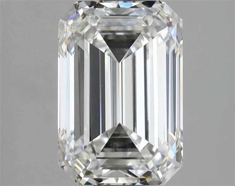 2.54ct Emerald Lab Grown Diamond (Colour E, Clarity VS1, IGI Certified) - Jewelry by Cleo