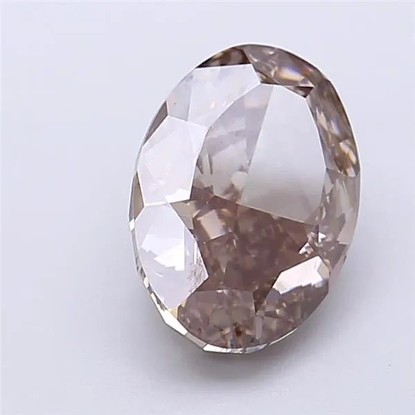 2.54ct Oval Lab Grown Diamond (Colour Fancy Gray, Clarity VVS2, IGI Certified) - Jewelry by Cleo