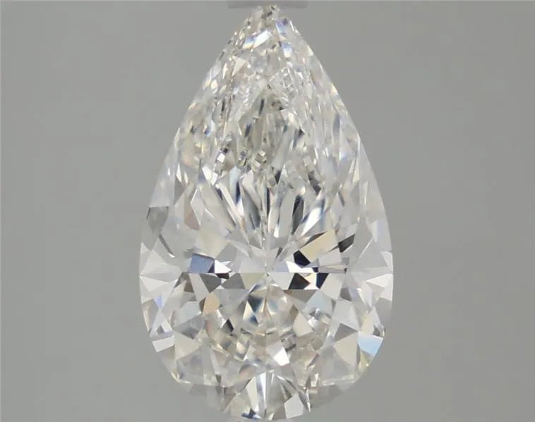 2.56ct Pear Lab Grown Diamond (Colour F, Clarity VS1, Cut EX, IGI Certified) - Jewelry by Cleo