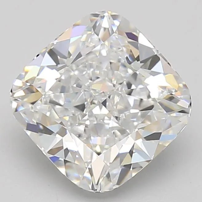 2.57ct Cushion brilliant Lab Grown Diamond (Colour E, Clarity VVS2, GIA Certified) - Jewelry by Cleo