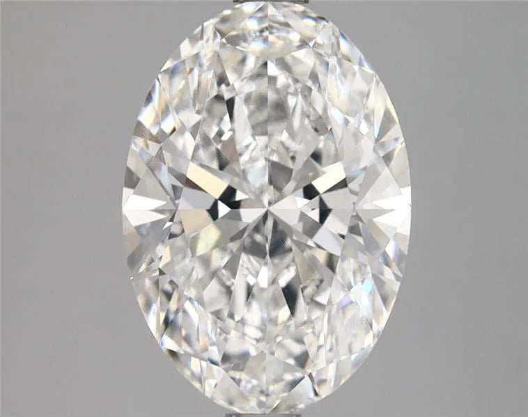 2.57ct Oval Lab Grown Diamond (Colour E, Clarity VS1, IGI Certified) - Jewelry by Cleo