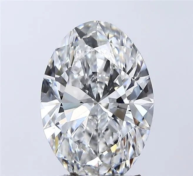 2.57ct Oval Lab Grown Diamond (Colour E, Clarity VVS2, IGI Certified) - Jewelry by Cleo