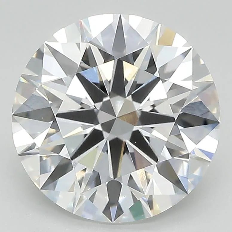 2.57ct Round Lab Grown Diamond (Colour E, Clarity VS1, Cut ID, IGI Certified) - Jewelry by Cleo
