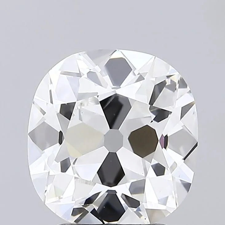 2.59ct Cushion brilliant Lab Grown Diamond (Colour F, Clarity VVS2, IGI Certified) - Jewelry by Cleo