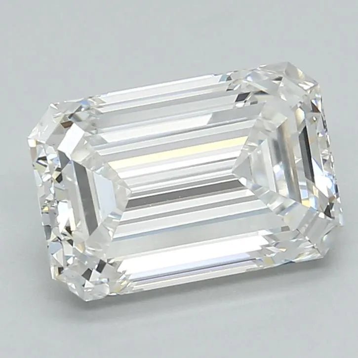 2.59ct Emerald Lab Grown Diamond (Colour G, Clarity VVS2, Cut EX, IGI Certified) - Jewelry by Cleo