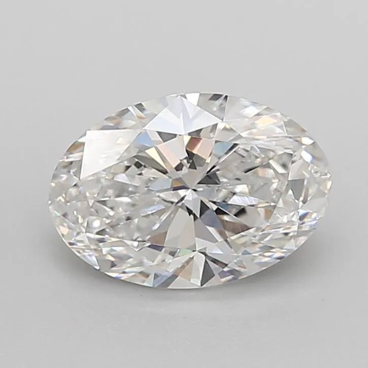 2.59ct Oval Lab Grown Diamond (Colour E, Clarity VVS2, IGI Certified) - Jewelry by Cleo