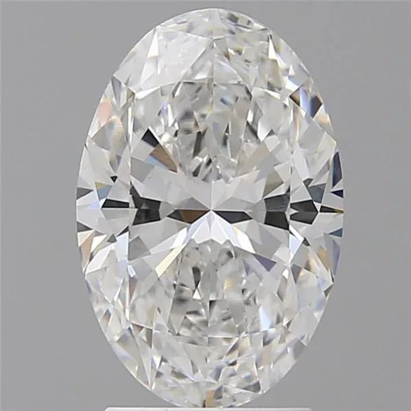 2.60ct Oval Lab Grown Diamond (Colour E, Clarity VVS2, IGI Certified) - Jewelry by Cleo