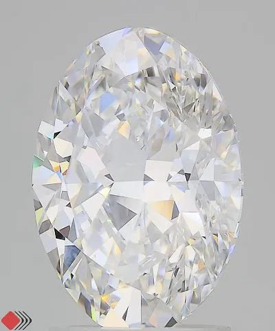 2.62ct Oval Lab Grown Diamond (Colour E, Clarity VVS2, IGI Certified) - Jewelry by Cleo