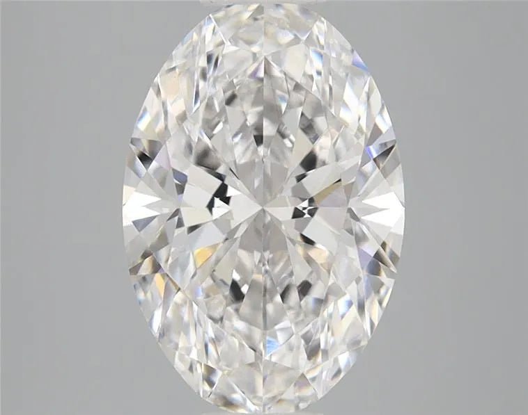 2.63ct Oval Lab Grown Diamond (Colour E, Clarity VS1, IGI Certified) - Jewelry by Cleo