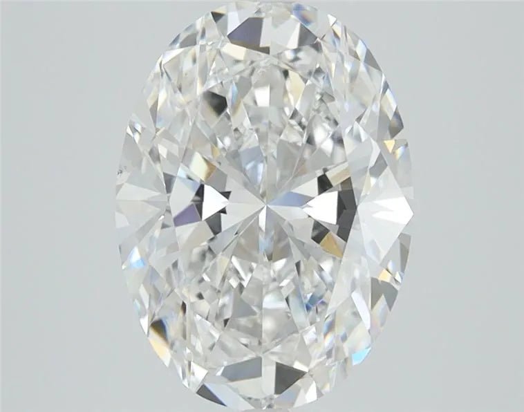 2.65ct Oval Lab Grown Diamond (Colour E, Clarity VVS2, IGI Certified) - Jewelry by Cleo