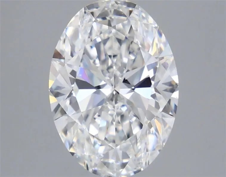 2.68ct Oval Lab Grown Diamond (Colour E, Clarity VS1, IGI Certified) - Jewelry by Cleo