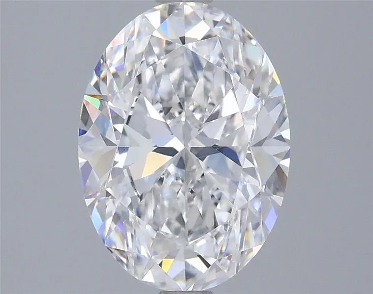 2.70ct Oval Lab Grown Diamond (Colour D, Clarity VVS1, IGI Certified) - Jewelry by Cleo
