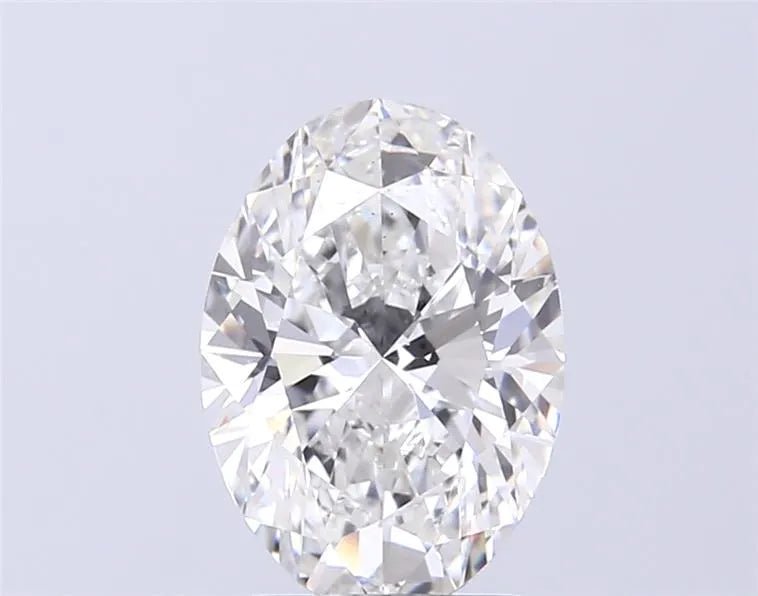 2.71ct Oval Lab Grown Diamond (Colour E, Clarity VS1, IGI Certified) - Jewelry by Cleo
