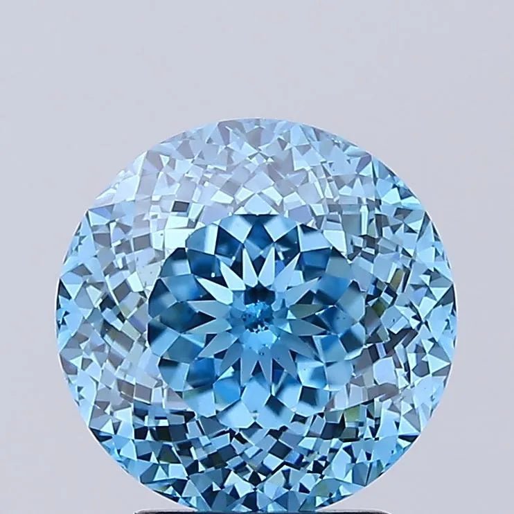 2.72ct Other Lab Grown Diamond (Colour Fancy Vivid Blue, Clarity VS1, IGI Certified) - Jewelry by Cleo