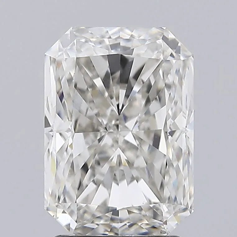 2.72ct Radiant Lab Grown Diamond (Colour H, Clarity VS1, IGI Certified) - Jewelry by Cleo