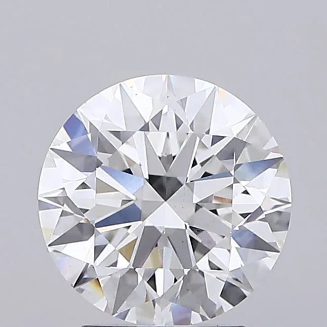 2.72ct Round Lab Grown Diamond (Colour F, Clarity VS2, Cut ID, IGI Certified) - Jewelry by Cleo