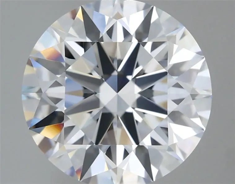 2.74ct Round Lab Grown Diamond (Colour E, Clarity VVS2, Cut ID, IGI Certified) - Jewelry by Cleo
