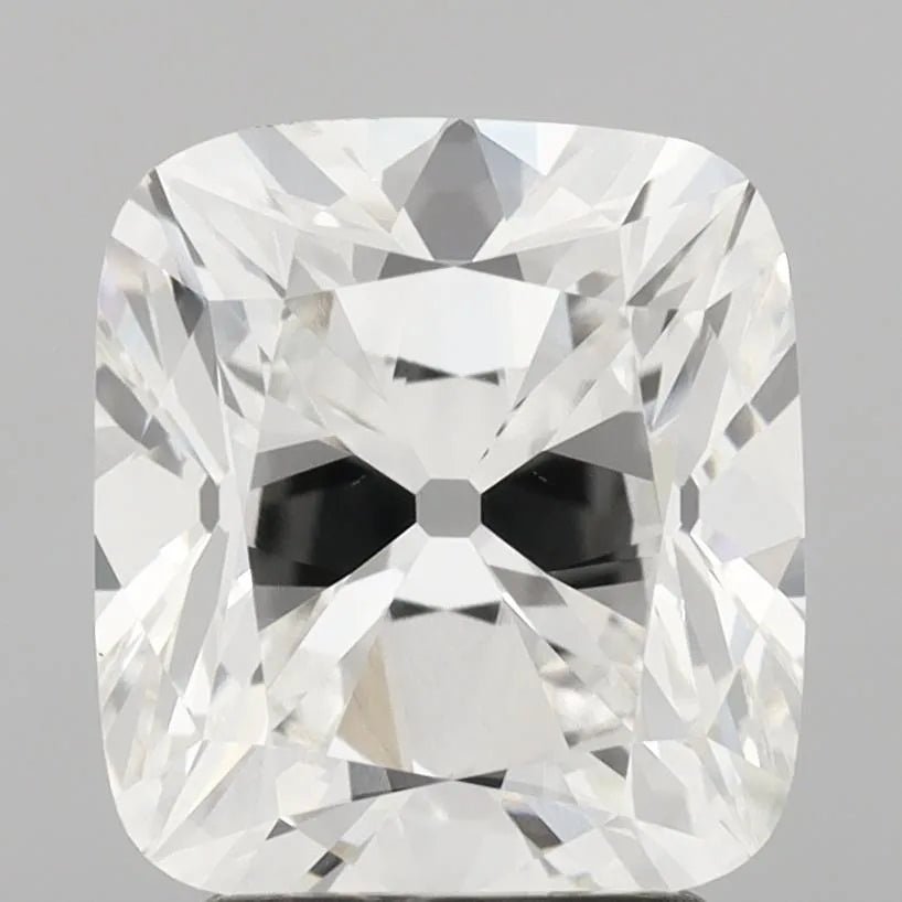 2.76ct Cushion brilliant Lab Grown Diamond (Colour E, Clarity VVS2, IGI Certified) - Jewelry by Cleo