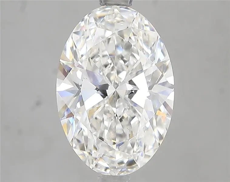 2.77ct Oval Lab Grown Diamond (Colour E, Clarity VS1, IGI Certified) - Jewelry by Cleo