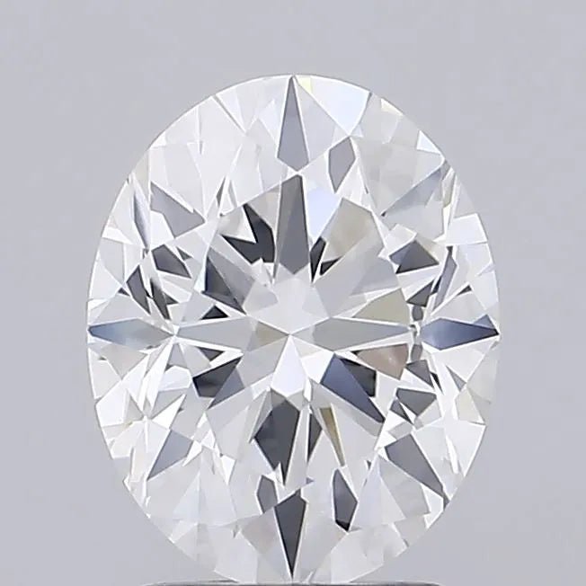 2.82ct Oval Lab Grown Diamond (Colour E, Clarity VVS1, IGI Certified) - Jewelry by Cleo