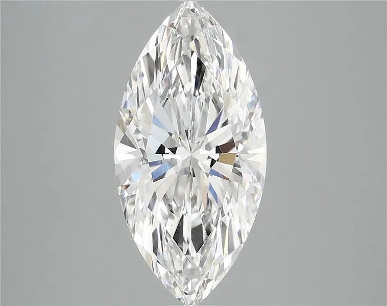 2.85ct Marquise Lab Grown Diamond (Colour E, Clarity VVS2, IGI Certified) - Jewelry by Cleo