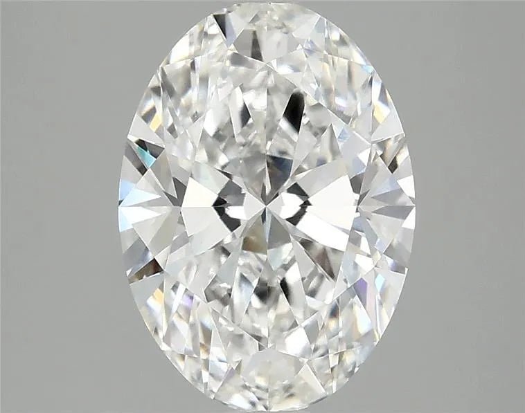 2.88ct Oval Lab Grown Diamond (Colour E, Clarity VVS2, IGI Certified) - Jewelry by Cleo