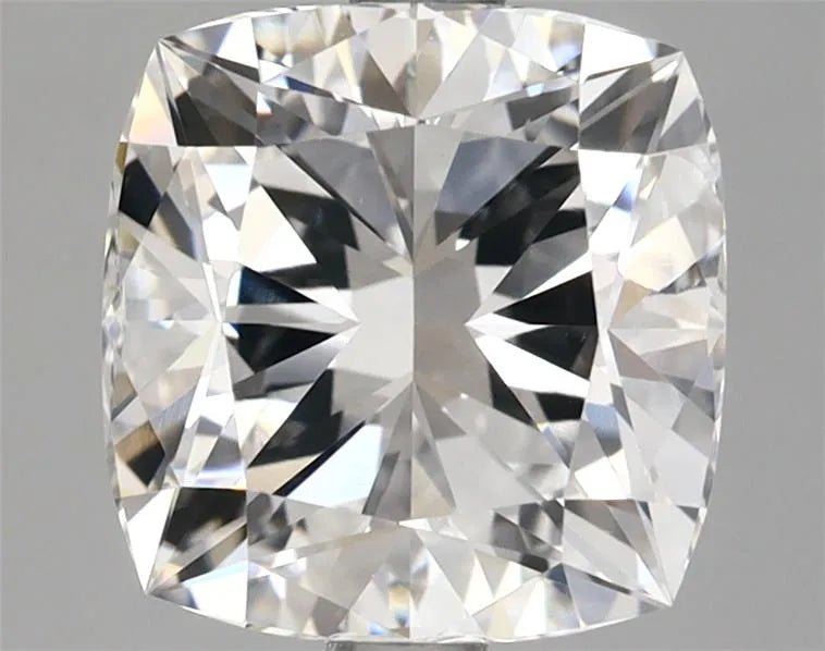 2.91ct Cushion modified Lab Grown Diamond (Colour E, Clarity VVS2, IGI Certified) - Jewelry by Cleo