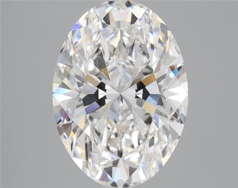 2.91ct Oval Lab Grown Diamond (Colour E, Clarity VS2, IGI Certified) - Jewelry by Cleo