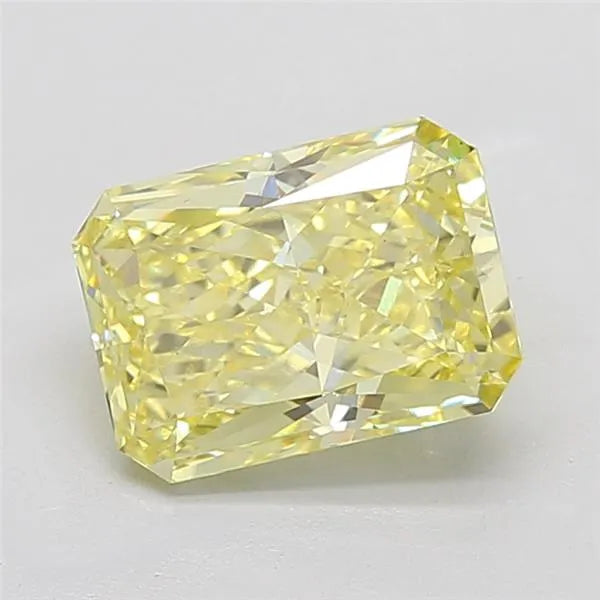 3.01ct Radiant Lab Grown Diamond (Colour Fancy Vivid Yellow, Clarity VS1, IGI Certified)