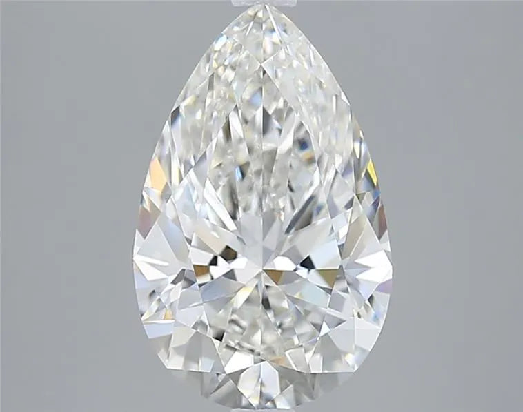3.02ct Pear Lab Grown Diamond (Colour F, Clarity VVS2, IGI Certified)