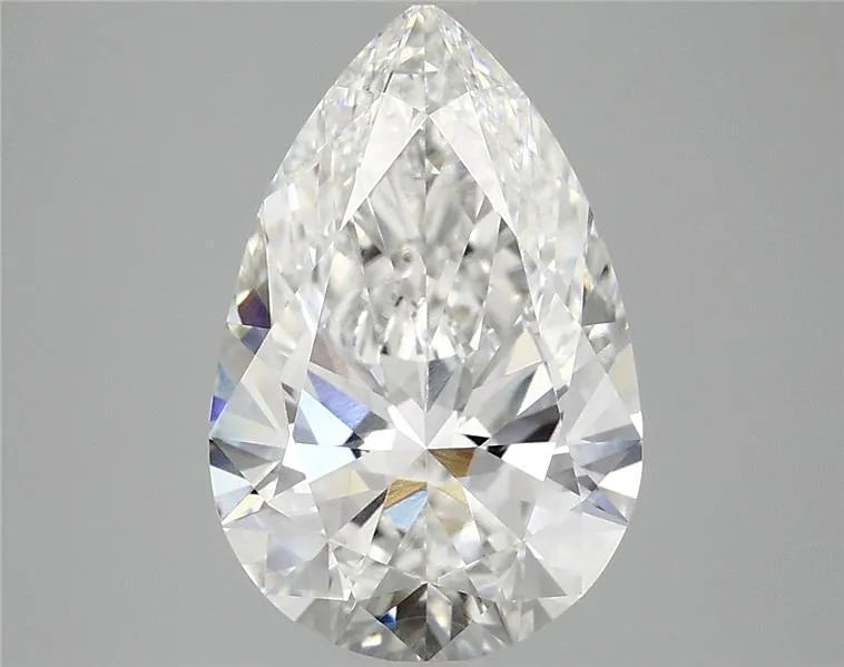 3.02ct Pear Lab Grown Diamond (Colour F, Clarity VVS2, IGI Certified)