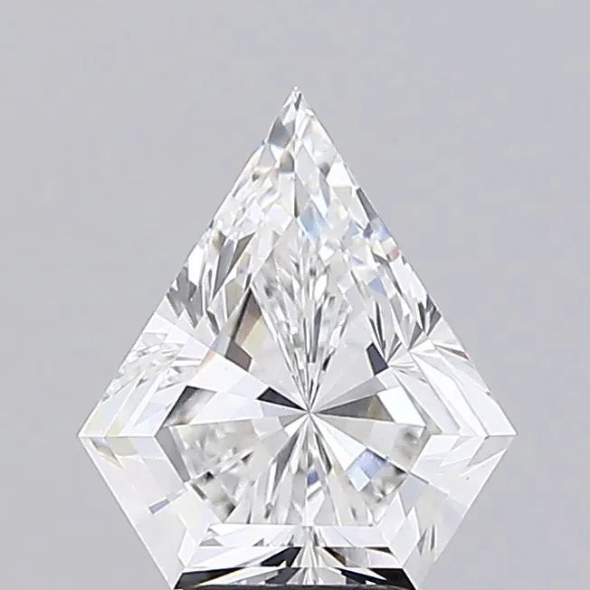 3.02ct Shield Lab Grown Diamond (Colour E, Clarity VVS2, IGI Certified)